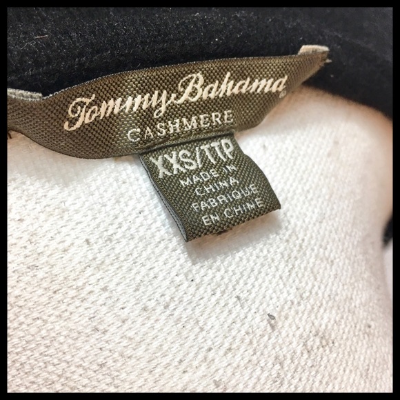 Tommy Bahama Island Cashmere Palm Intarsia Sweater - Picture 6 of 8